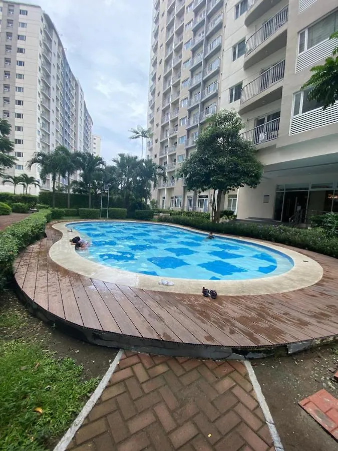Apartment Hotel Luxury Twin Bed Room With Balcony Las Pinas-South Residence Manila