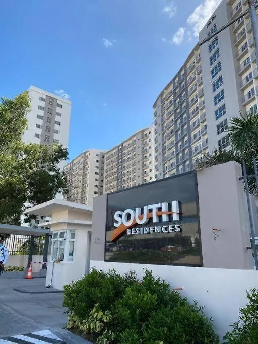 Apartment Hotel Luxury Twin Bed Room With Balcony Las Pinas-South Residence Manila Philippines